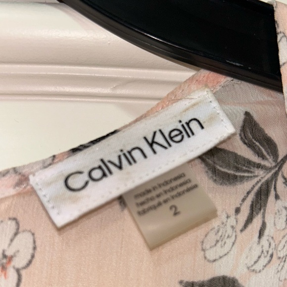 CALVIN KLEIN LIGHT PINK DRESS - Picture 2 of 3